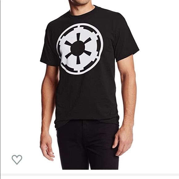 Star Wars Empire Emblem Falcon T-shirt XL Gray/Red - Picture 5 of 14